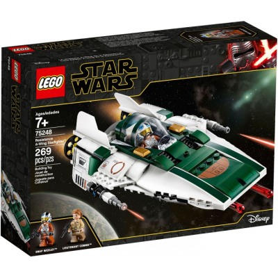 LEGO STAR WARS Le chasseur A-Wing de la Résistance 2019
